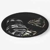Assiettes En Carton Plaque de fête de Dumbbell (Angle)