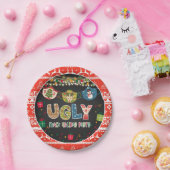 Assiettes En Carton Plaque de Fête de Masque moche (Fête)