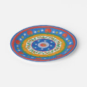 Assiettes En Carton Plaque de fête de tomate Zesty (Angle)