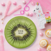 Assiettes En Carton Plaque de fête des fruits de Kiwi Cool (Fête)