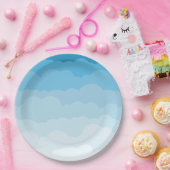 Assiettes En Carton Plaque de fête du nuage (Fête)