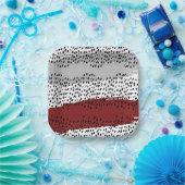 Assiettes En Carton Plaque de fête Spirit College (Fête)