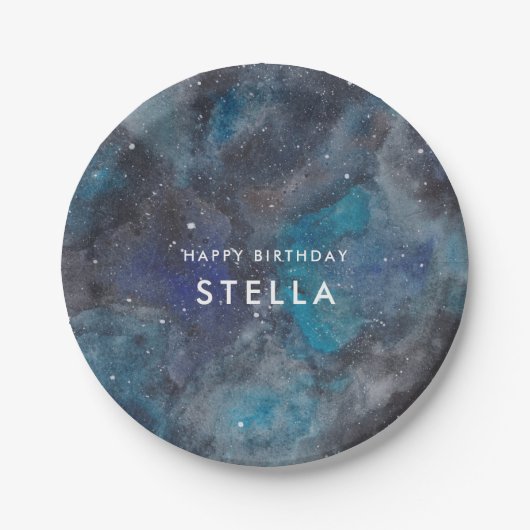 Assiettes En Carton Plaque de l'Explorateur d'espace (Devant)