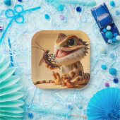 Assiettes En Carton Plaque de néum de la hardie (Fête)