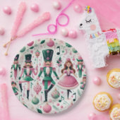 Assiettes En Carton Plaque de Noël (Fête)