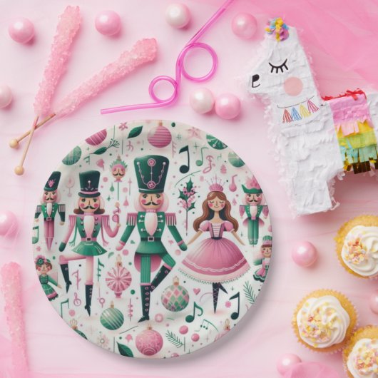 Assiettes En Carton Plaque de Noël (Fête)