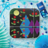 Assiettes En Carton Plaque de papier (Fête)