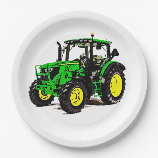 Assiettes En Carton Plaque de papier (Devant)