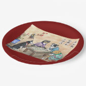 Assiettes En Carton Plaque de papier (Angle)