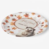 Assiettes En Carton Plaque de papier (Angle)