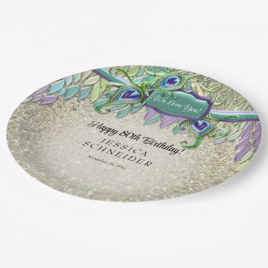 Assiettes En Carton Plaque de papier (Angle)