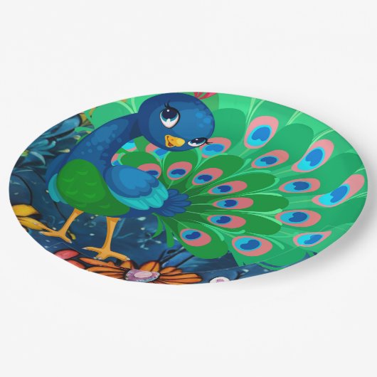 Assiettes En Carton Plaque de papier (Angle)