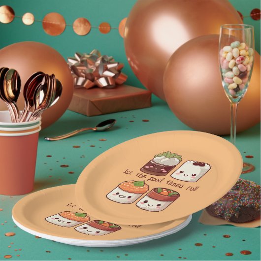 Assiettes En Carton Plaque de papier (Multi)