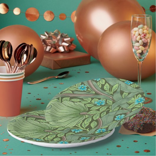 Assiettes En Carton Plaque de papier (Multi)