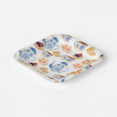 Assiettes En Carton Plaque de papier (Angulaire)