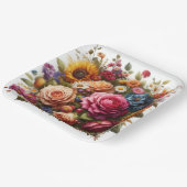 Assiettes En Carton Plaque de papier (Angulaire)