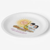 Assiettes En Carton Plaque de papier (Angle)