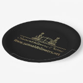 Assiettes En Carton Plaque de papier (Angle)