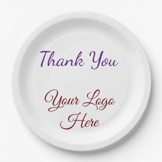 Assiettes En Carton Plaque de papier (Devant)