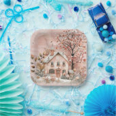 Assiettes En Carton Plaque de papier (Fête)