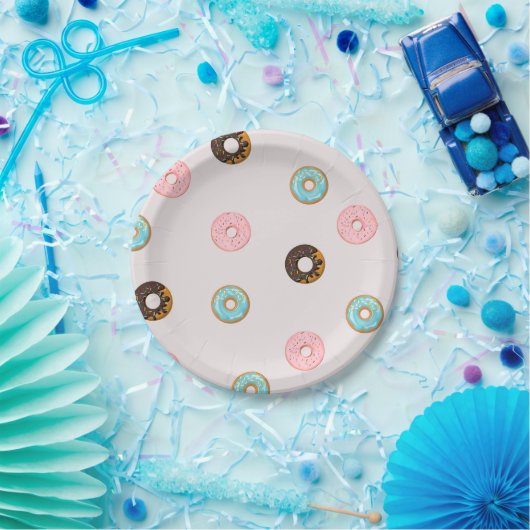 Assiettes En Carton Plaque de papier à pâte circulaire mignonne (Fête)