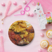 Assiettes En Carton Plaque de papier alimentaire (Fête)