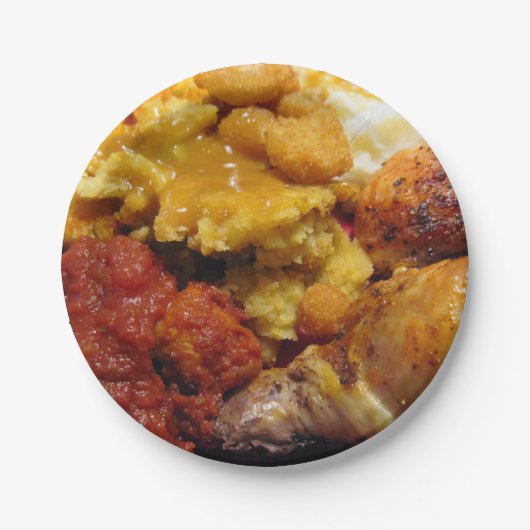 Assiettes En Carton Plaque de papier alimentaire (Devant)