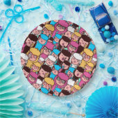 Assiettes En Carton Plaque de papier Alpaca/Llama (Fête)