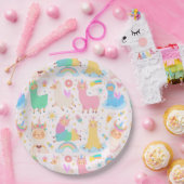 Assiettes En Carton Plaque de papier Alpaca/Llama (Fête)