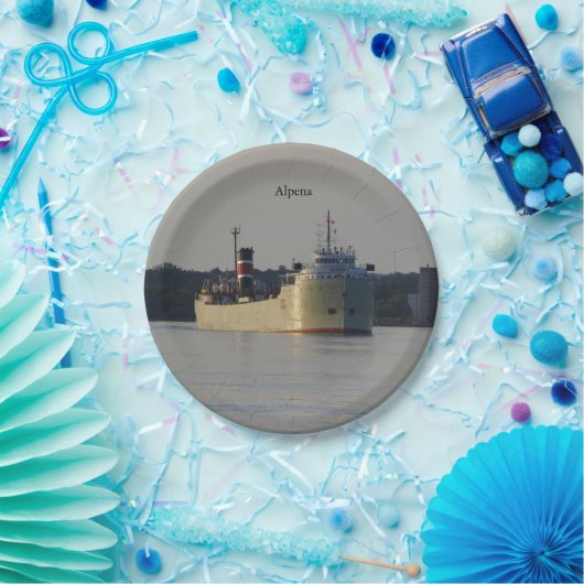 Assiettes En Carton Plaque de papier Alpena (Fête)