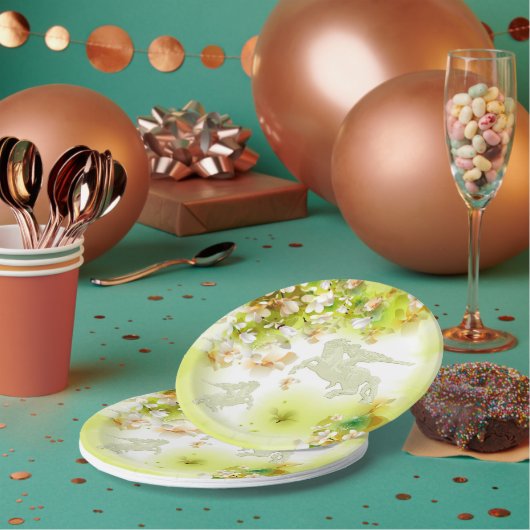 Assiettes En Carton Plaque de papier arménienne (Multi)