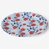 Assiettes En Carton Plaque de papier Baby shower Berry Sweet (Angle)