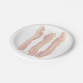 Assiettes En Carton Plaque de papier Bacon Bagues (Angle)