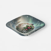 Assiettes En Carton Plaque de papier Bauble de Noël (Angulaire)