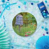 Assiettes En Carton Plaque de papier Birdhouse (Fête)