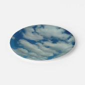 Assiettes En Carton Plaque de papier Cloud (Angle)