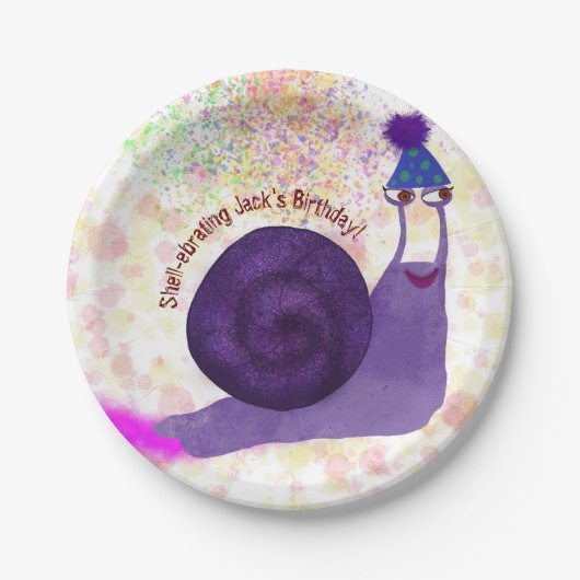 Assiettes En Carton Plaque de papier coquille (Devant)