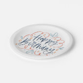 Assiettes En Carton Plaque de papier créative d'anniversaire (Angle)