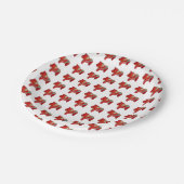 Assiettes En Carton Plaque de papier Dala Horse (Angle)