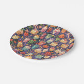 Assiettes En Carton plaque de papier d'anniversaire (Angle)