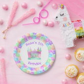 Assiettes En Carton Plaque de papier d'anniversaire de 7 po d'aquarell (Fête)