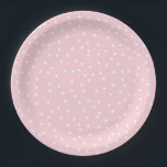 Assiettes En Carton Plaque de papier d'anniversaire rose point<br><div class="desc">Célébrez avec style ces charmantes Plaques en papier Pink Dot ! Parfait pour les anniversaires,  la Saint-Valentin ou toute occasion spéciale. Ces assiettes robustes sont à la fois jolies et pratiques. Ajoutez une touche de douceur à votre configuration de fête avec ces délicieuses assiettes !</div>