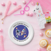 Assiettes En Carton Plaque de papier d'anniversaire sur le thème de l' (Fête)