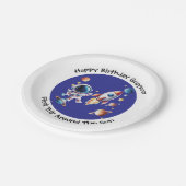 Assiettes En Carton Plaque de papier d'anniversaire sur le thème de l' (Angle)