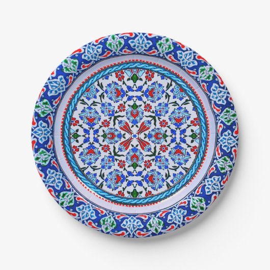 Assiettes En Carton Plaque de papier d'art turc (Devant)