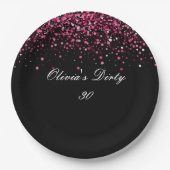 Assiettes En Carton plaque de papier datant de trente ans (Devant)