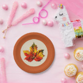 Assiettes En Carton Plaque de papier de 7 po (Fête)