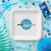 Assiettes En Carton Plaque de papier de 9 po (Fête)