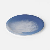 Assiettes En Carton Plaque de papier de beaux nuages (Angle)