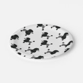 Assiettes En Carton Plaque de papier de caniche (Angle)